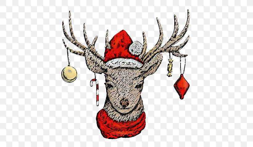 Reindeer, PNG, 580x478px, Head, Antler, Deer, Horn, Logo Download Free