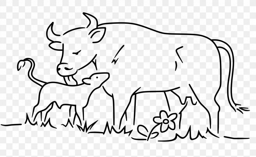 Cattle Indian Elephant Mammal Drawing Clip Art, PNG, 1280x788px, Cattle, Animal Figure, Area, Art, Artwork Download Free