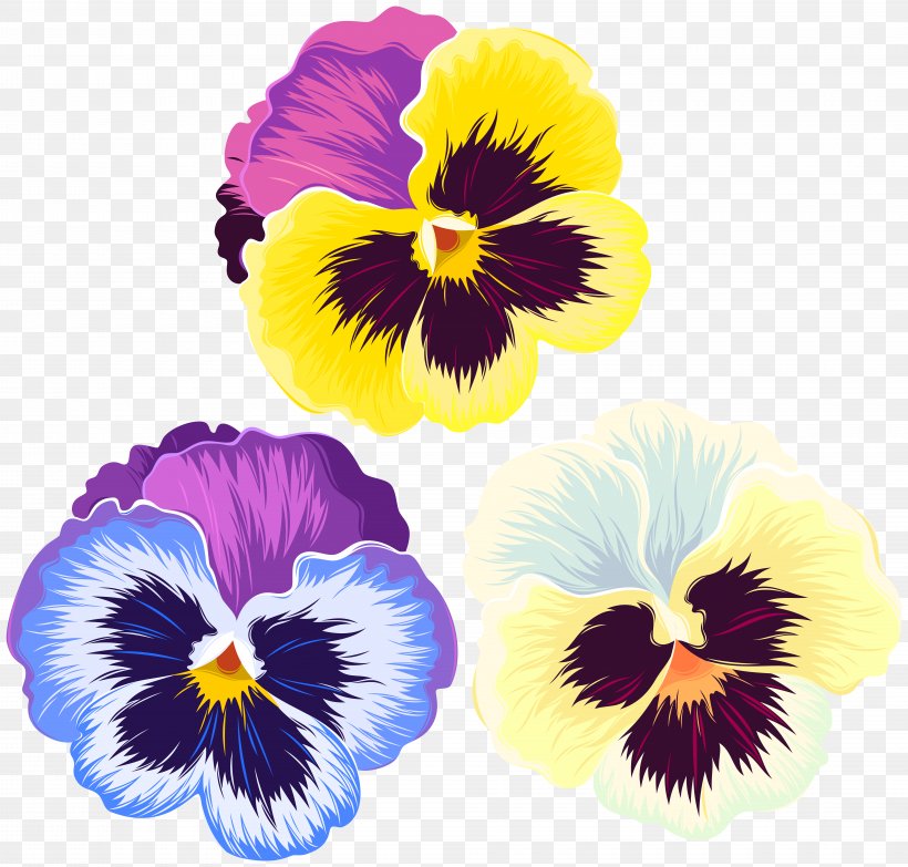 Clip Art, PNG, 8000x7640px, Violet, Blue, Flower, Flowering Plant, Pansy Download Free