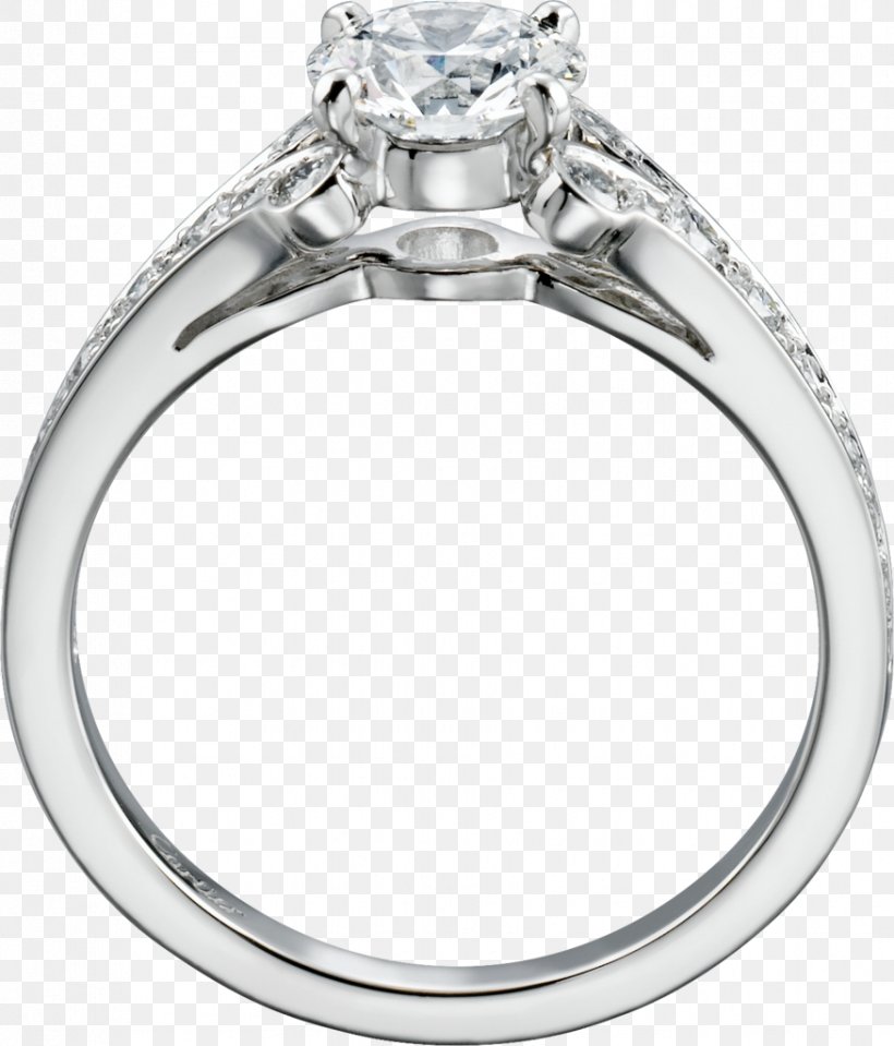 Engagement Ring Platinum Brilliant Diamond, PNG, 875x1024px, Ring, Body Jewelry, Brilliant, Carat, Cartier Download Free