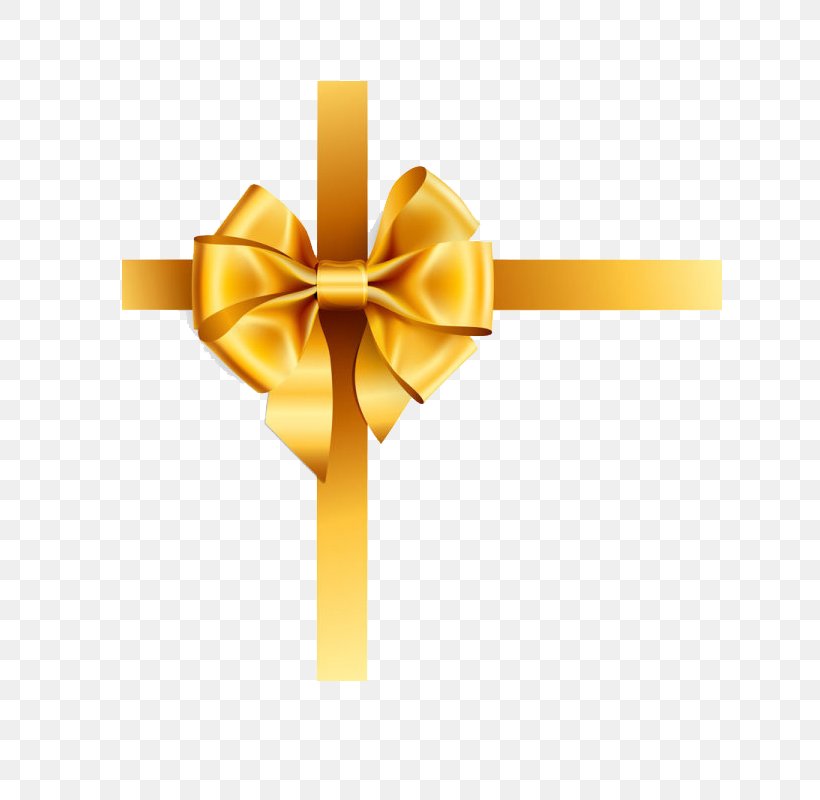 Gift Wrapping Ribbon Bow And Arrow, PNG, 800x800px, Gift, Bow And Arrow, Gift Wrapping, Gold, Greeting Card Download Free