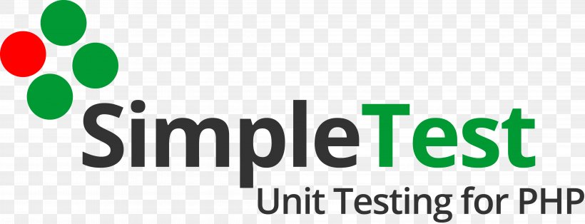 SimpleTest Logo Unit Testing PHPUnit Software Testing, PNG, 4447x1708px, Logo, Architecture, Area, Brand, Green Download Free