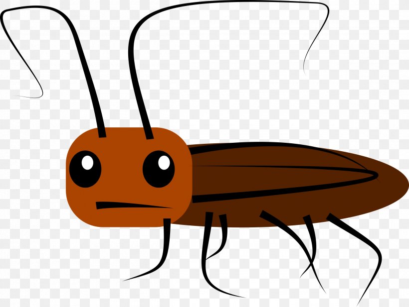 Cockroach Cartoon Clip Art, PNG, 2400x1808px, Cockroach, Animation, Beetle, Cartoon, Fauna Download Free