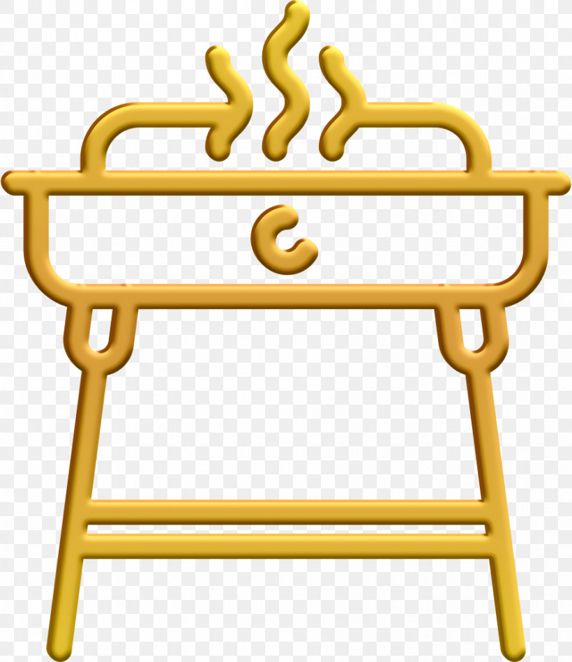 Grill Icon Linear Detailed Travel Elements Icon Barbecue Icon, PNG, 888x1028px, Grill Icon, Barbecue Icon, Furniture, Garden Furniture, Geometry Download Free