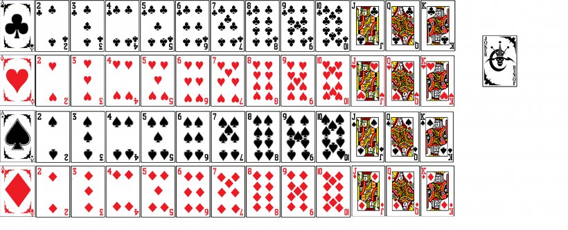 Playing Card Standard 52-card Deck Card Game Clip Art, PNG, 10880x4408px, Watercolor, Cartoon, Flower, Frame, Heart Download Free