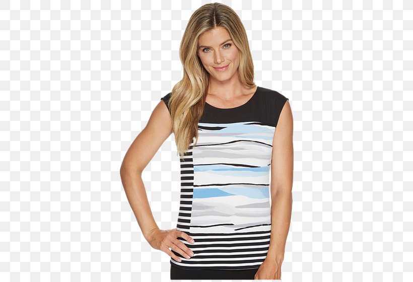 T-shirt Top Sleeveless Shirt Calvin Klein Neckline, PNG, 480x560px, Tshirt, Blouse, Blue, Calvin Klein, Clothing Download Free