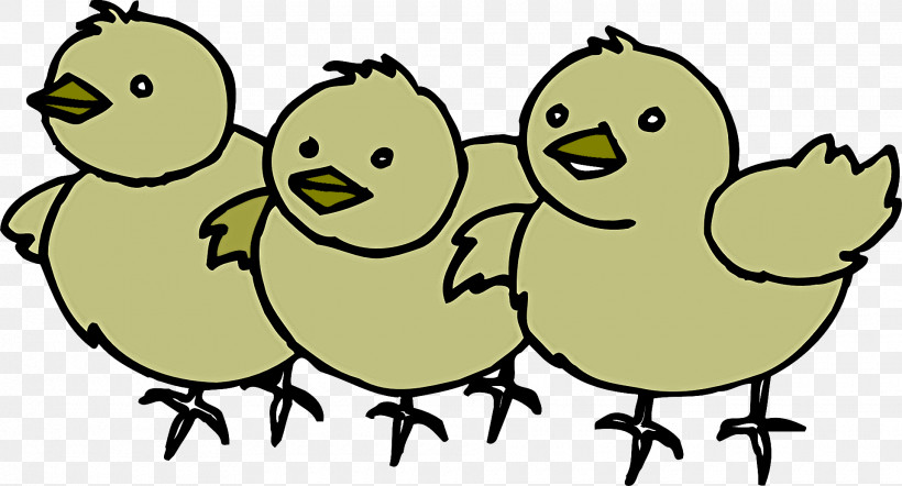 Yellow Cartoon Beak Line Art Bird, PNG, 1920x1035px, Yellow, Beak, Bird, Cartoon, Happy Download Free