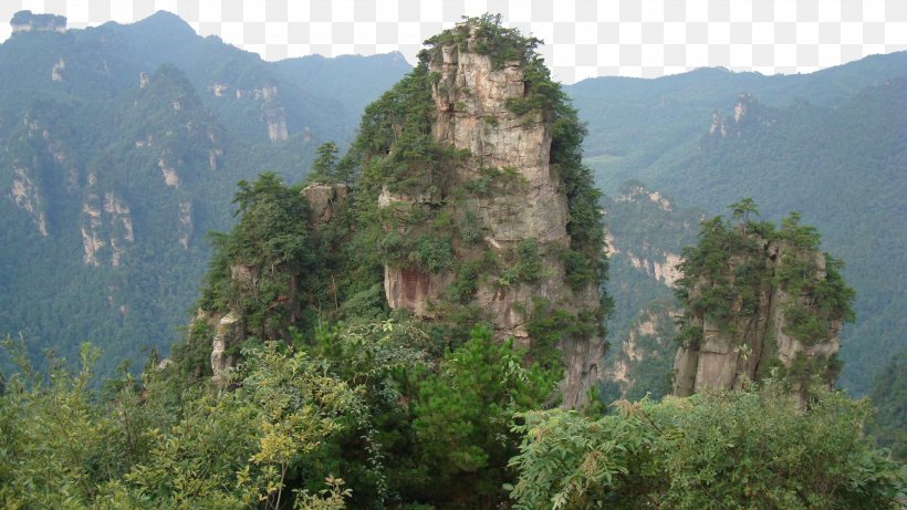 Zhangjiajie National Forest Park U067eu0627u0631u06a9 U062cu0646u06afu0644u06cc Tourist Attraction Wallpaper, PNG, 1920x1080px, Zhangjiajie National Forest Park, Biome, Cliff, Escarpment, Forest Download Free
