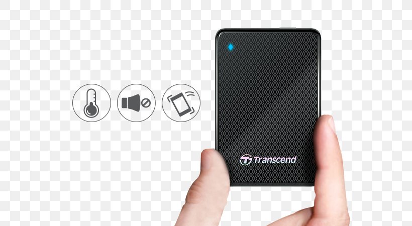 Transcend ESD400 Solid-state Drive Transcend 128 GB External SSD (portable) USB 3.0 Black ESD400 Samsung Portable T3 SSD, PNG, 600x450px, Solidstate Drive, Brand, Data Storage, Electronic Device, Electronics Download Free