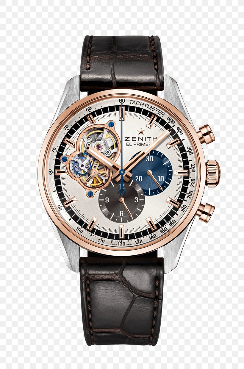 Zenith Chronograph Automatic Watch Strap, PNG, 728x1240px, Zenith, Annual Calendar, Automatic Watch, Brand, Chronograph Download Free