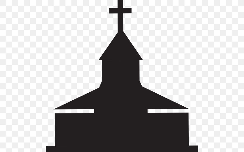 Christian Church Building, PNG, 512x512px, Church, Black And White, Building, Christian Church, Christian Cross Download Free