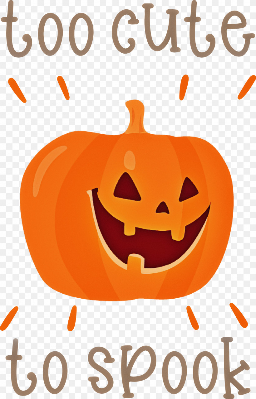 Halloween Too Cute To Spook Spook, PNG, 1921x3000px, Halloween, Fruit, Happiness, Jackolantern, Lantern Download Free