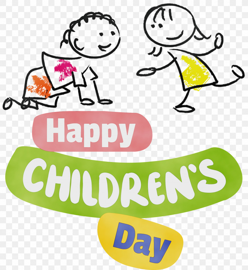 Human Logo Smiley Behavior Yellow, PNG, 2748x3000px, Childrens Day, Behavior, Happiness, Happy Childrens Day, Human Download Free