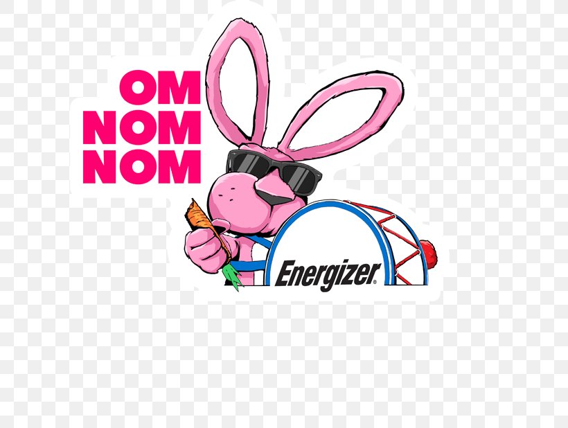 Rabbit Energizer Bunny NYSE:ENR Sticker, PNG, 618x618px, Rabbit, App Store, Area, Artwork, Brand Download Free