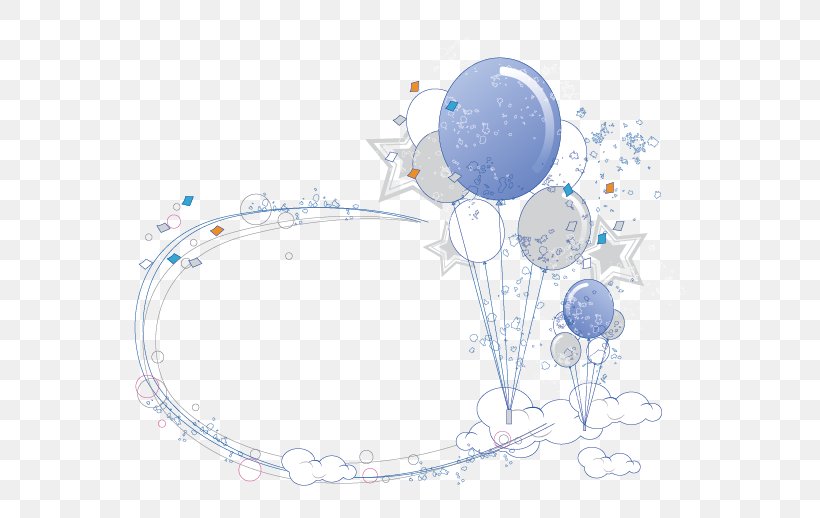 Balloon Blue Illustration, PNG, 568x518px, Balloon, Blue, Cartoon, Image Resolution, Motif Download Free