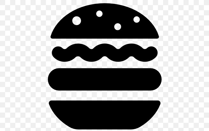 Hamburger Junk Food Fast Food Clip Art, PNG, 512x512px, Hamburger, Black, Black And White, Brewery, Burger King Download Free