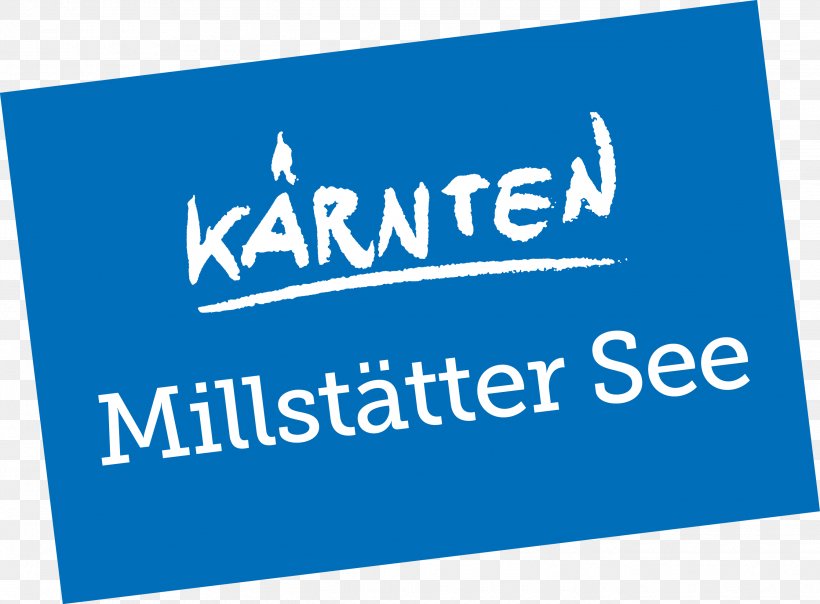 Millstätter See Mölltaler Gletscher Döbriach Logo Lake, PNG, 2685x1980px, Logo, Area, Banner, Blue, Brand Download Free