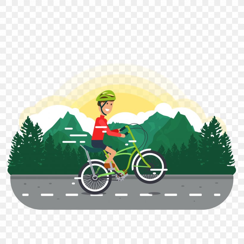 Bicycle Cycling Euclidean Vector Icon, PNG, 1600x1600px, Bicycle, Bicycle Pedal, Cycling, Green, Logo Download Free