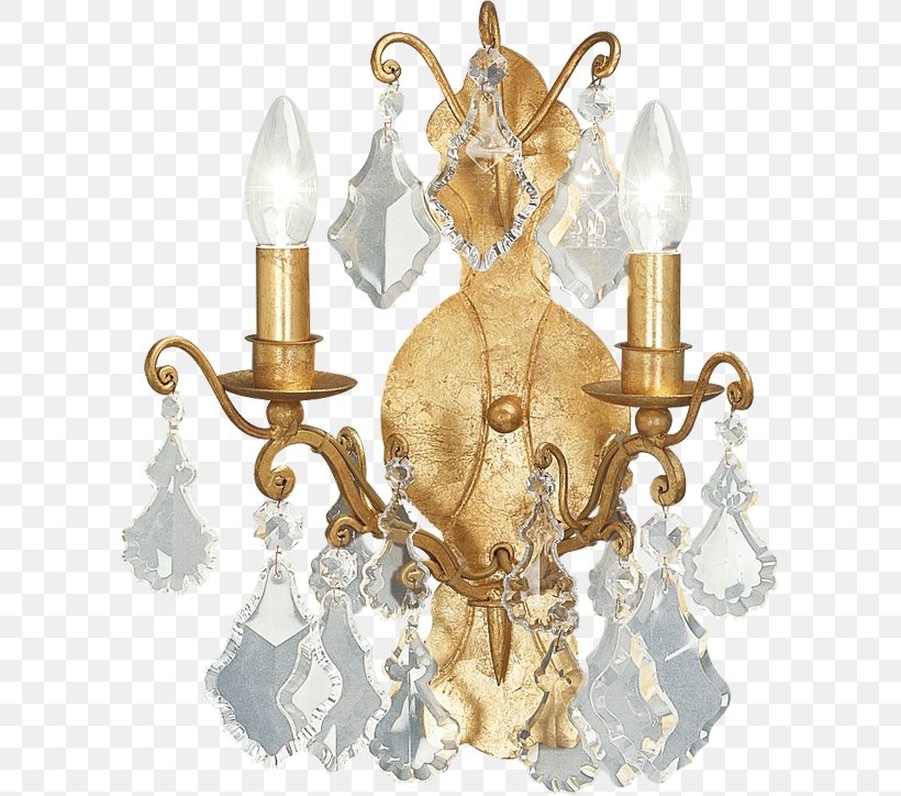 Chandelier Glass Sconce Material Metal, PNG, 600x724px, Chandelier, Brass, Centimeter, Decor, Glass Download Free