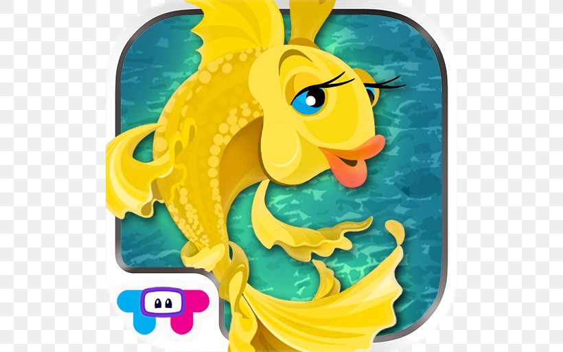 Goldfish Fairy Land Rescue TabTale Rockstar Girls, PNG, 512x512px, Fish, Android, App Store, Fictional Character, Fisherman Download Free