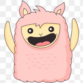 Molly Banner - Sticker Llama VK Telegram Russia PNG