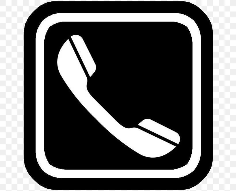 Telephone Symbol Mobile Phones Clip Art, PNG, 665x664px, Telephone, Area, Black, Black And White, Email Download Free