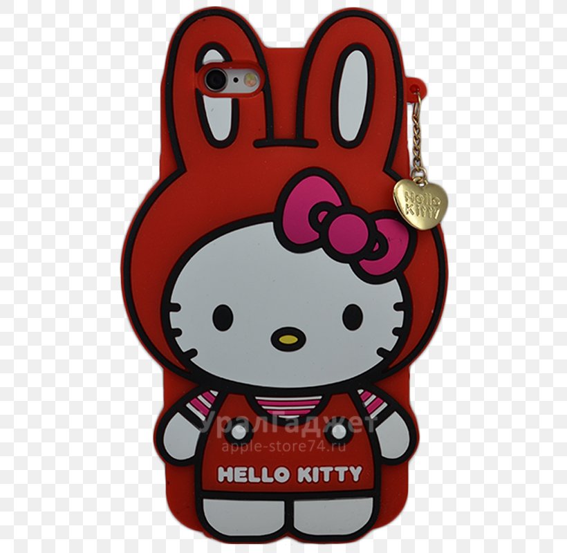 Hello Kitty IPhone 6 Plus Mobile Phone Accessories Silicone, PNG, 800x800px, Hello Kitty, Apple, Case, Character, Fictional Character Download Free