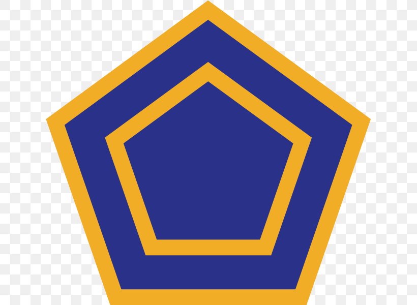Penrose Triangle 55th Infantry Division Royalty-free, PNG, 640x600px, 51st Infantry Division, Penrose Triangle, Area, Blue, Brand Download Free