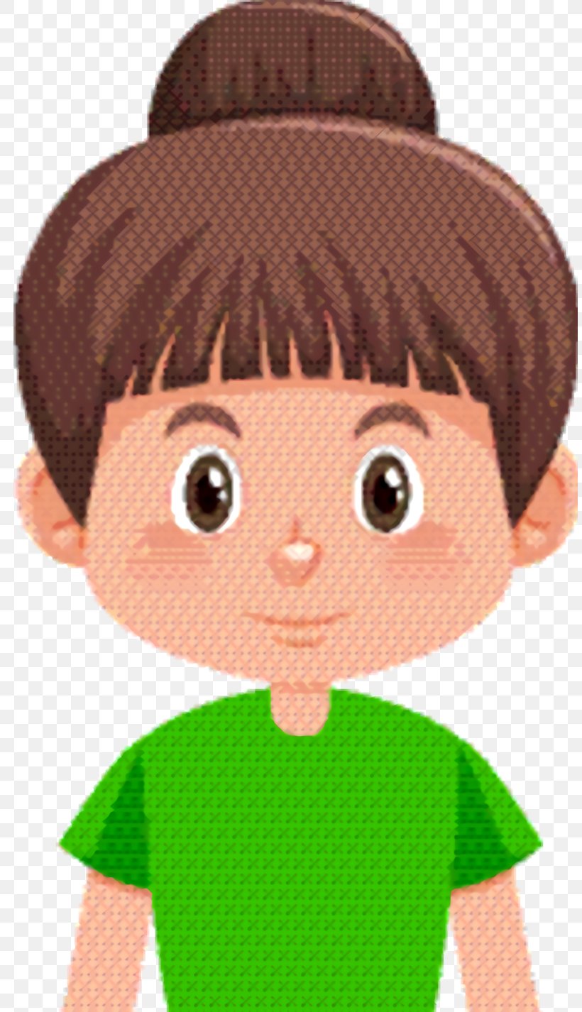 Child Background, PNG, 808x1426px, Bun, Animation, Brown Hair, Cartoon, Cheek Download Free