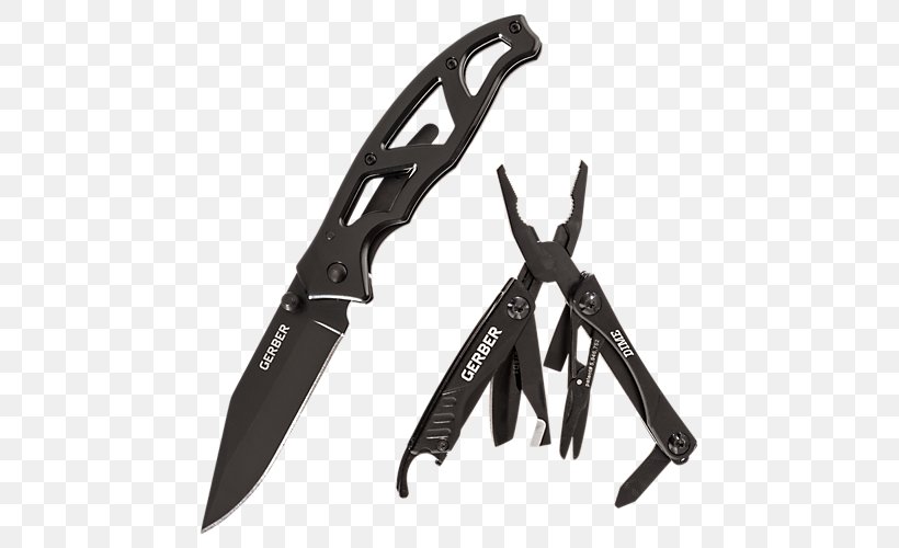 Hunting & Survival Knives Throwing Knife Utility Knives Multi-function Tools & Knives, PNG, 500x500px, Hunting Survival Knives, Blade, Cold Weapon, Gerber Gear, Hardware Download Free