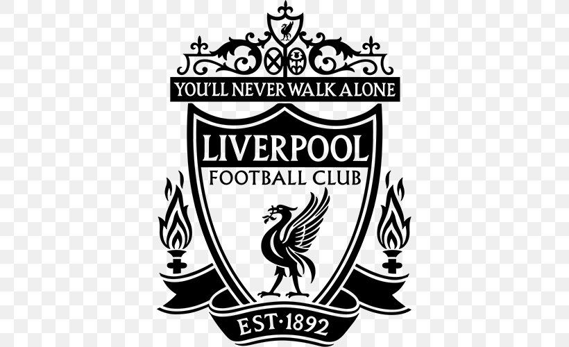 Liverpool F.C. Everton F.C. Premier League Football Brighton & Hove Albion F.C., PNG, 500x500px, Liverpool Fc, Bill Shankly, Bird, Black And White, Brand Download Free