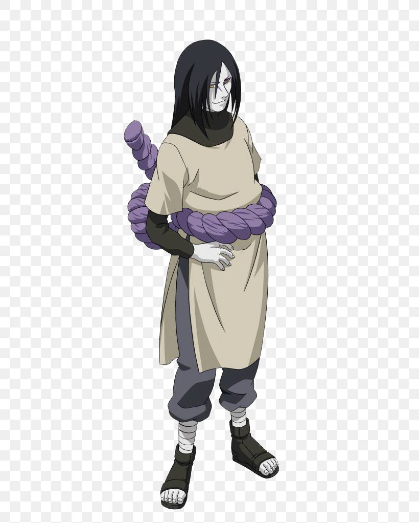 Orochimaru Naruto Rendering DeviantArt, PNG, 576x1022px, Watercolor, Cartoon, Flower, Frame, Heart Download Free