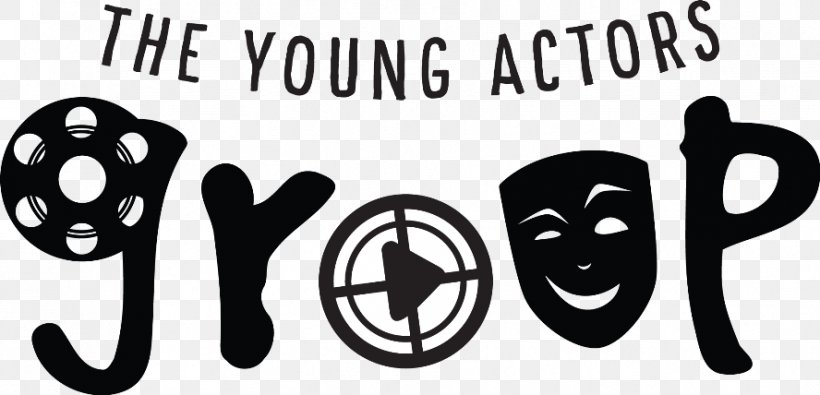 The Young Actors Group Drama School Logo, PNG, 888x428px, Drama School, Acting, Actor, Area, Black And White Download Free