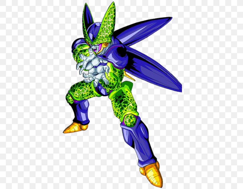 Cell Frieza Kamehameha Goku Majin Buu, PNG, 408x640px, Cell, Action Figure, Android, Androides, Art Download Free