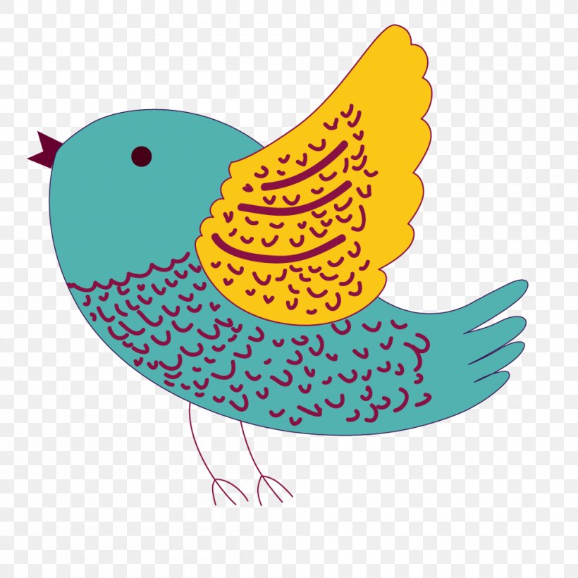 Image Bird Cartoon Design, PNG, 1000x1000px, Bird, Animal, Cartoon, Cuteness, Designer Download Free