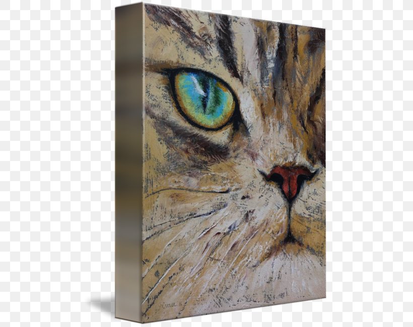 Iran Tabby Cat Canvas Persian Cat Art, PNG, 487x650px, Iran, Art, Canvas, Canvas Print, Carnivoran Download Free