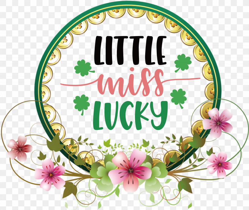 Little Miss Lucky Lucky Patricks Day, PNG, 3000x2532px, Lucky, Painting, Patricks Day, Saint Patrick, Watercolor Painting Download Free