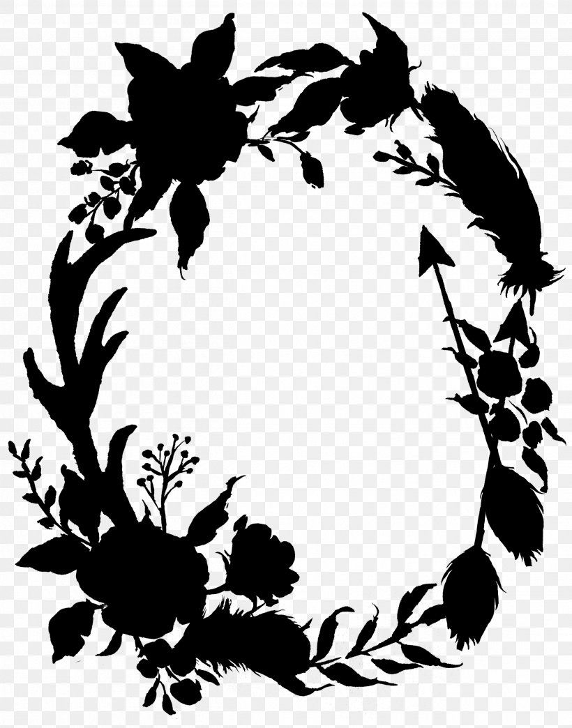 Clip Art Pattern Flowering Plant Silhouette, PNG, 2506x3191px, Flower, Blackandwhite, Flowering Plant, Leaf, Ornament Download Free