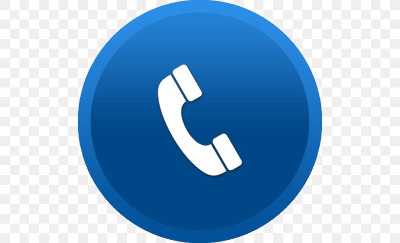 Clip Art Telephone Call IPhone, PNG, 500x500px, Telephone, Android, Area, Blue, Email Download Free