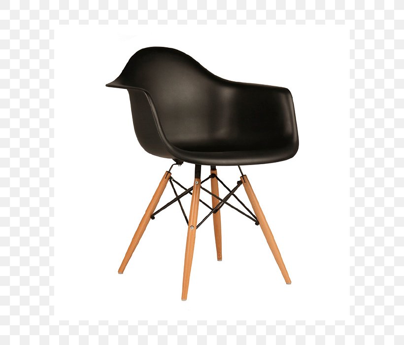 Eames Lounge Chair Fauteuil Charles And Ray Eames, PNG, 700x700px, Eames Lounge Chair, Armrest, Black, Chair, Chaise Longue Download Free