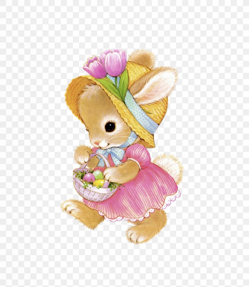 Easter Bunny Rabbit Clip Art, PNG, 852x982px, Easter Bunny, Cut Flowers, Cuteness, Easter, Easter Basket Download Free
