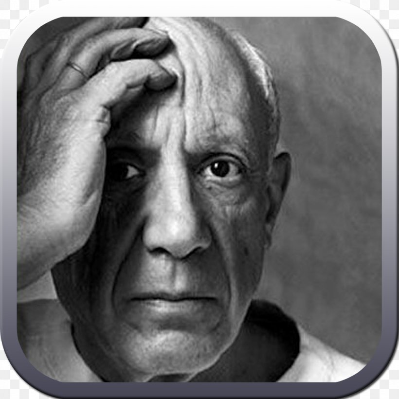 Musée Picasso Chicago Picasso Pablo Picasso, Faces Picasso's Blue Period Artist, PNG, 1024x1024px, Chicago Picasso, Art, Artist, Black And White, Cheek Download Free