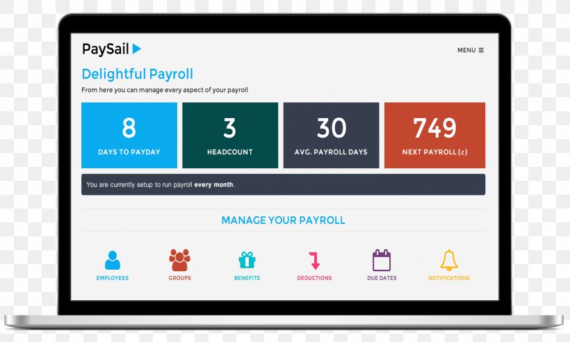 Payroll Dashboard Business Employee Human Resource Management System, PNG, 1788x1074px, Payroll, Area, Brand, Business, Communication Download Free