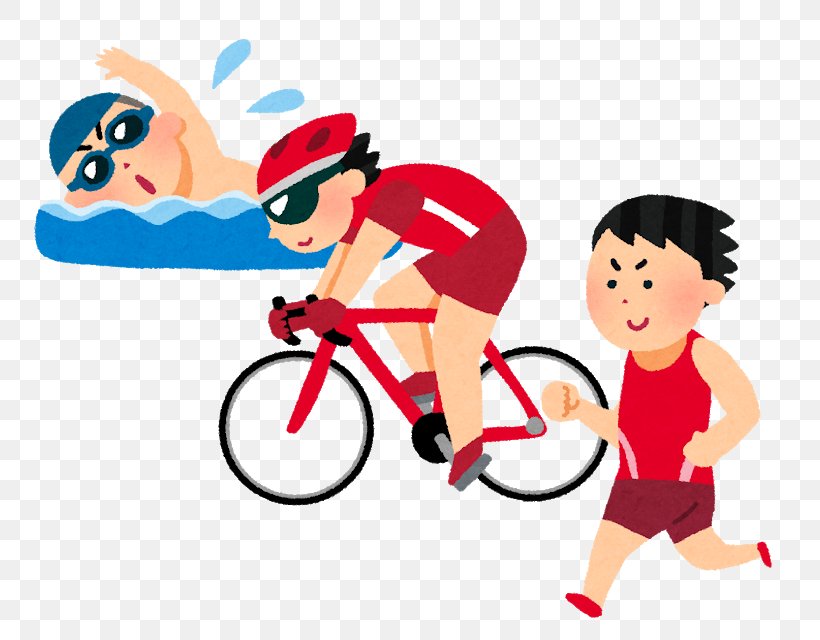 大阪バイオメディカル専門学校 Triathlon Duathlon Sport Swimming, PNG, 800x640px, Watercolor, Cartoon, Flower, Frame, Heart Download Free