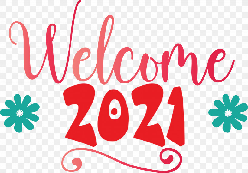 Welcome 2021 Year 2021 Year 2021 New Year, PNG, 3000x2093px, 2021 New Year, 2021 Year, Welcome 2021 Year, Flower, Geometry Download Free
