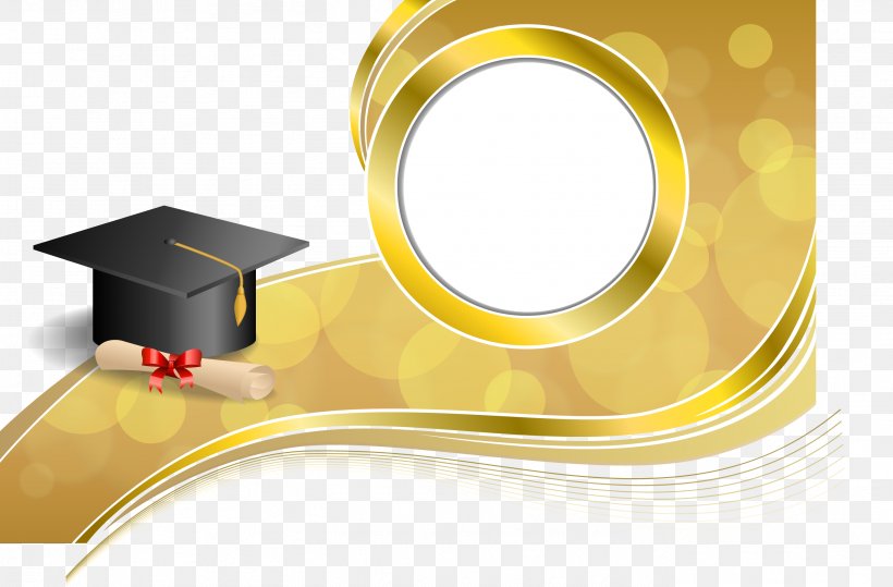 Graduation Ceremony Diploma Square Academic Cap Illustration, PNG, 2736x1801px, Graduation Ceremony, Brand, Cap, Diploma, Material Download Free