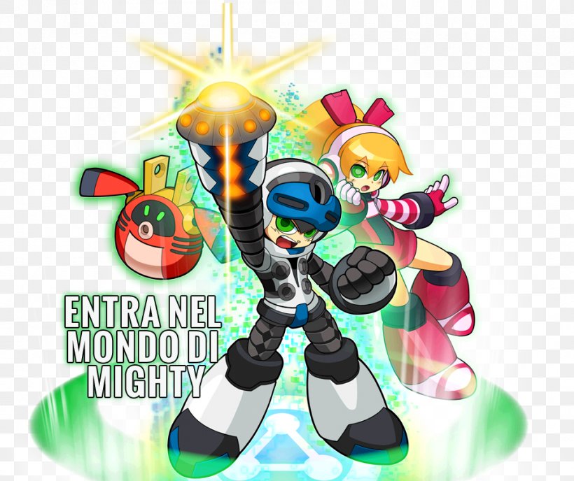 Mighty No. 9 Video Games Wii U Mega Man Level-5 Comcept, PNG, 953x800px, Mighty No 9, Action Game, Art, Christmas Ornament, Inti Creates Download Free