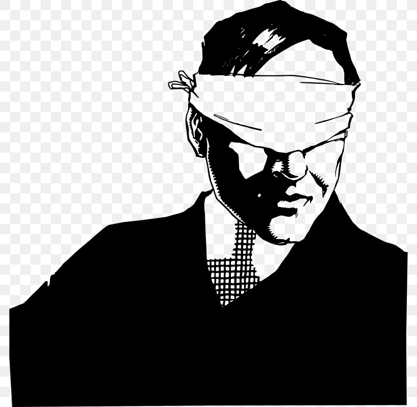 Person Blindfolded Drawing Clip Art, PNG, 784x800px, Blindfold, Animaatio, Art, Black, Black And White Download Free