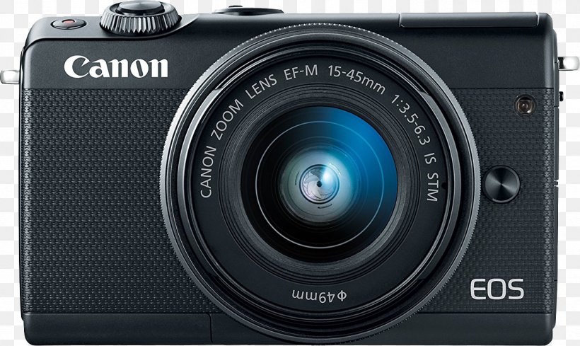 Canon EOS M100 Canon EOS M6 Canon EF Lens Mount, PNG, 1373x819px, Canon Eos M100, Camera, Camera Accessory, Camera Lens, Cameras Optics Download Free