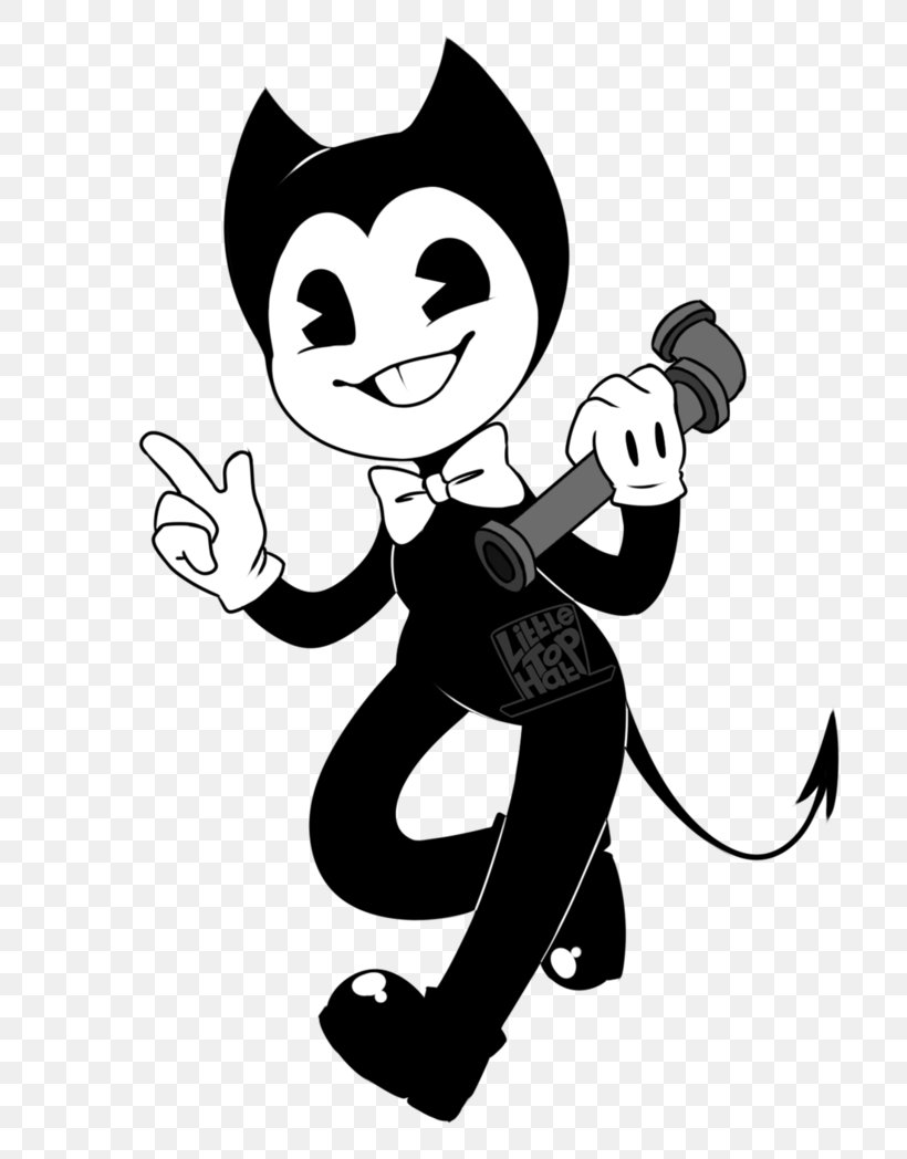 Cat Bendy And The Ink Machine DeviantArt Image Illustration, PNG, 762x1048px, Cat, Art, Bendy And The Ink Machine, Black, Black And White Download Free